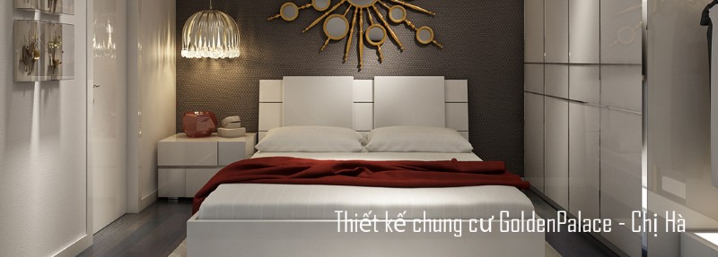 Thiết kế nội thất chung cư Golden Palace theo phong cách hiện đại